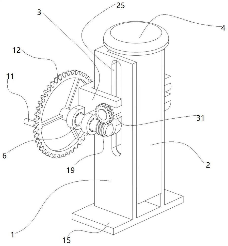 Automobile tire maintenance jack