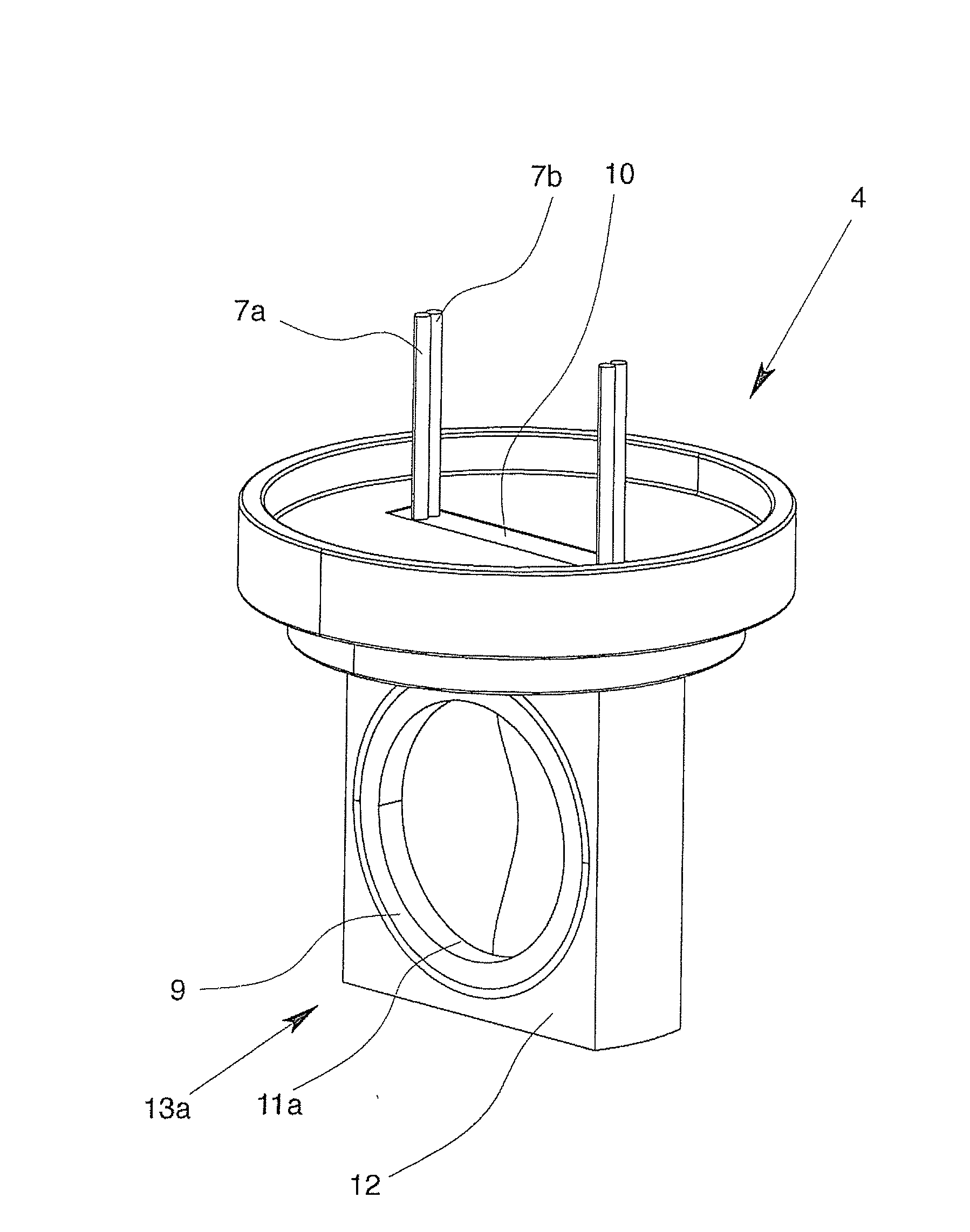 Vortex flowmeter, pressure sensor for a vortex flowmeter and method for producing such a pressure sensor