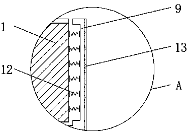 Cylinder temperature sensor with protection structure