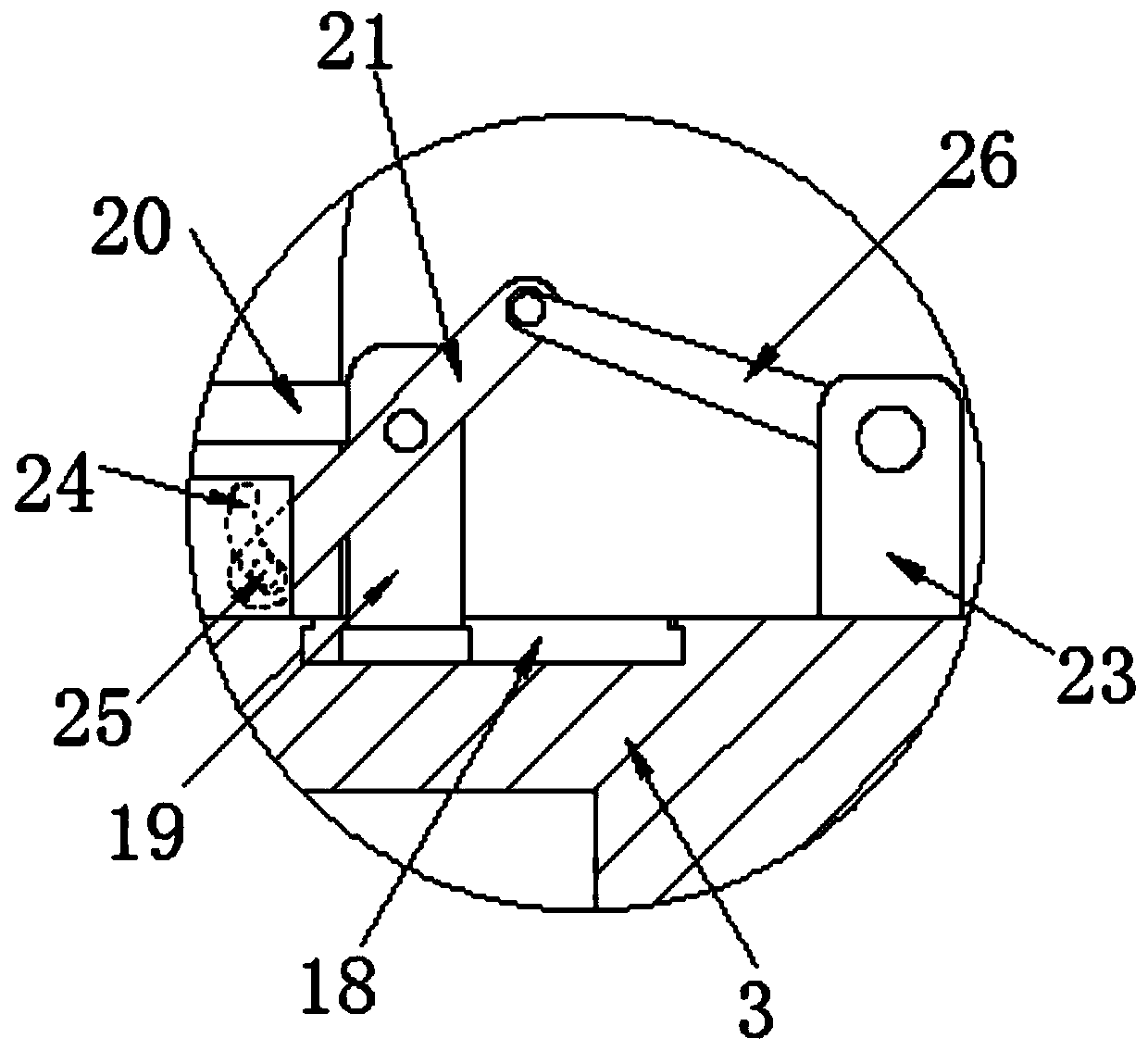 Blow molding equipment for blow molded container