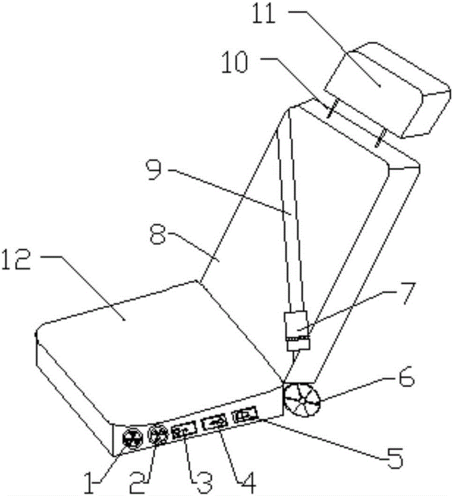 Full-automatic front passenger seat