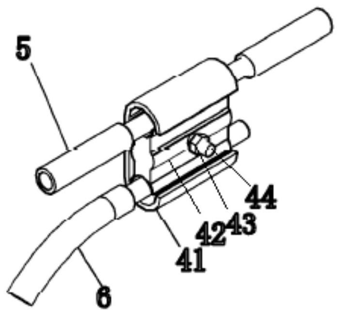 A C-type wire clip installation tool and its use method