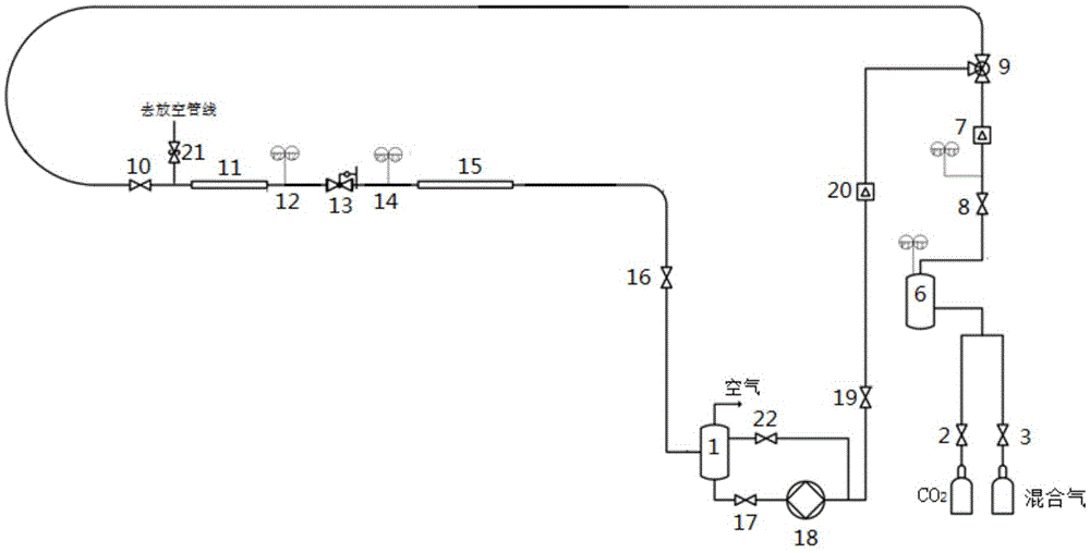 Apparatus and method for measuring throttling effect coefficient of high-pressure complex fluid