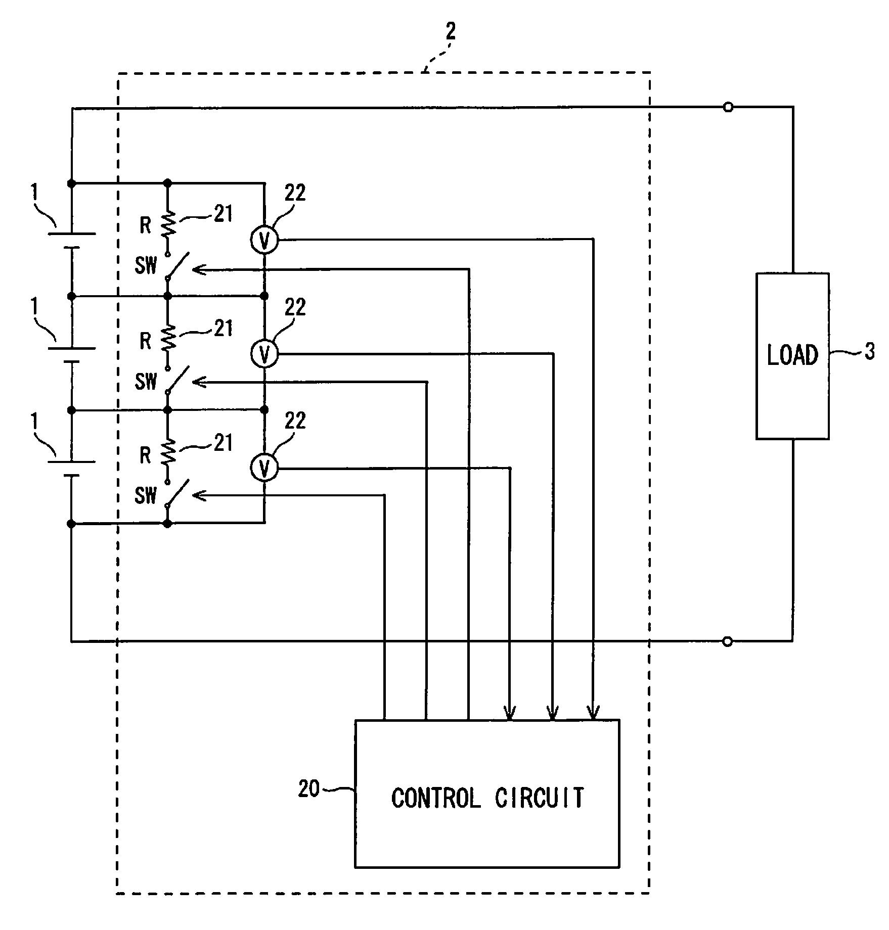 State of charge optimizing device and assembled battery system including same