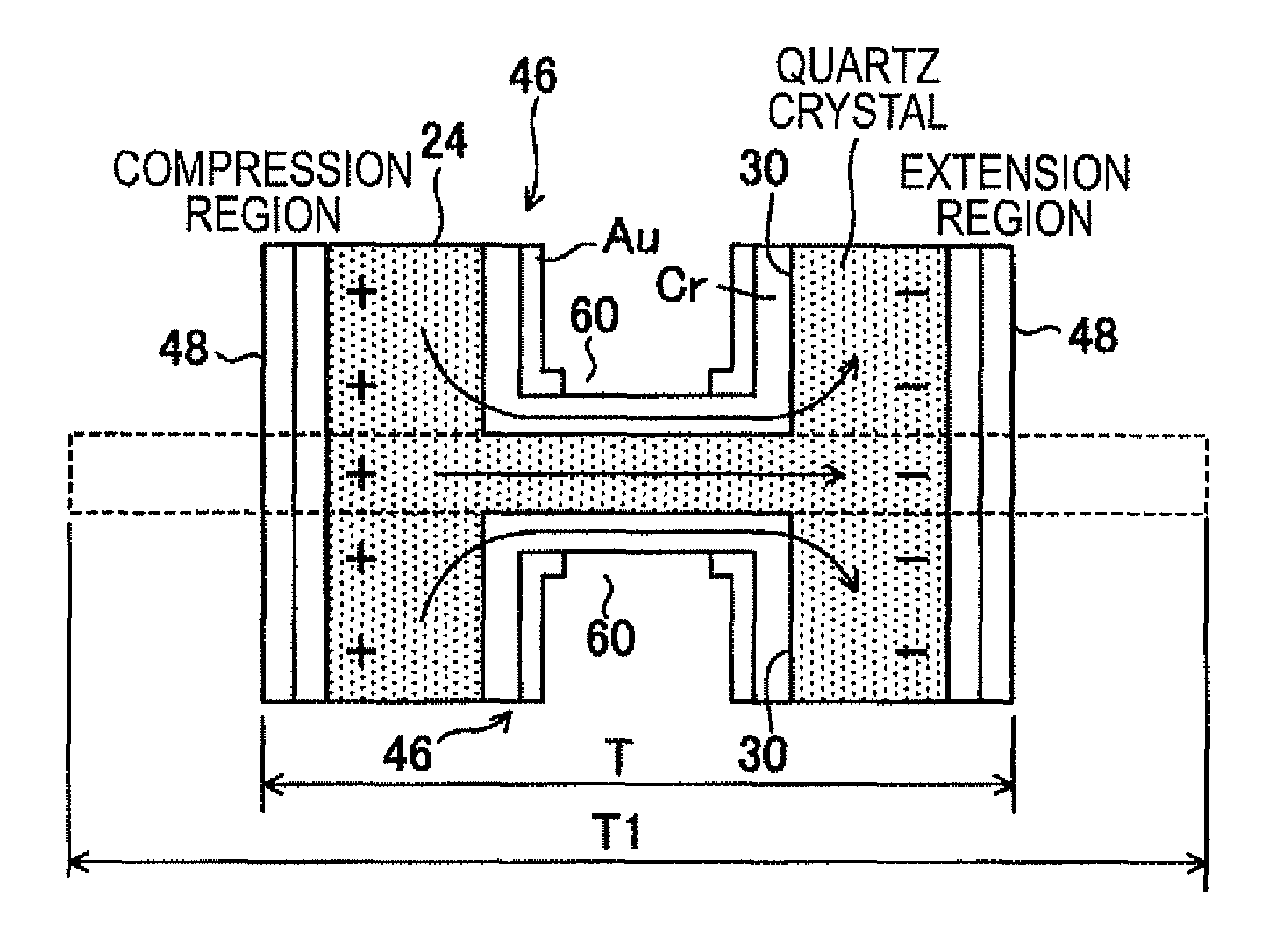 Resonator, conductive film layer and oscillator