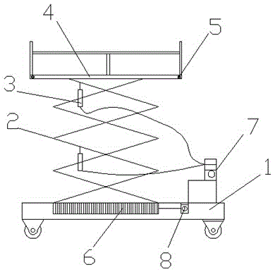 Bottom-rotating lift