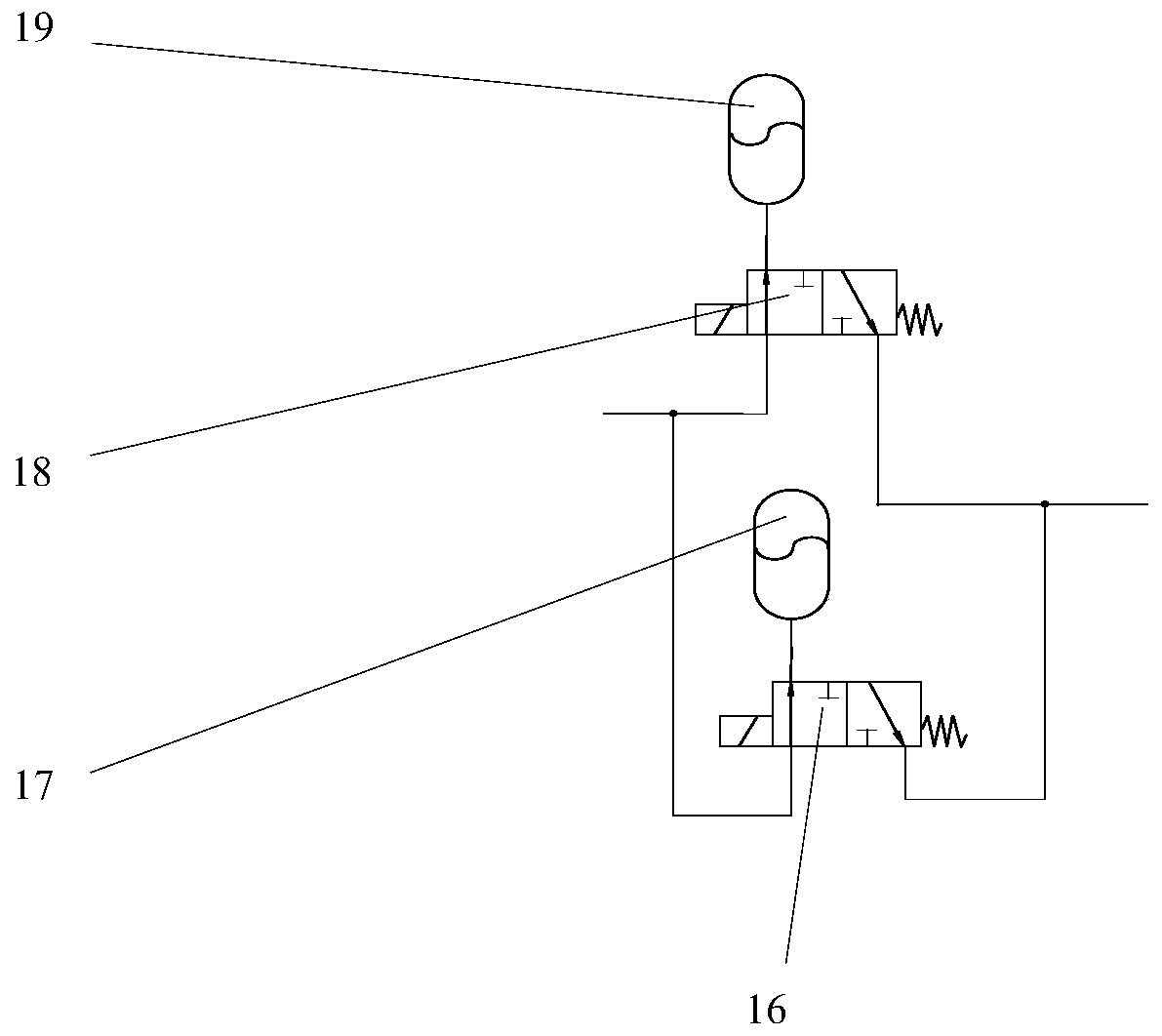 An automatic hydraulic power generation deceleration belt device