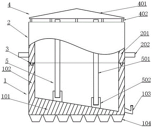 Storage cabin for storing unhulled rice for long period