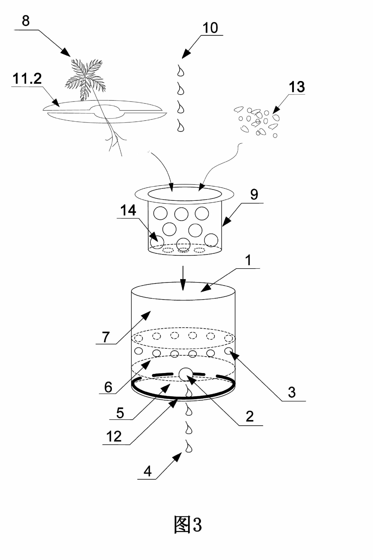 Fast rooting flowerpot device and using method thereof