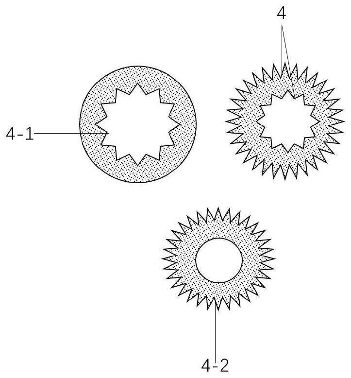 Heat-not-burn smoke cartridge with binary structure