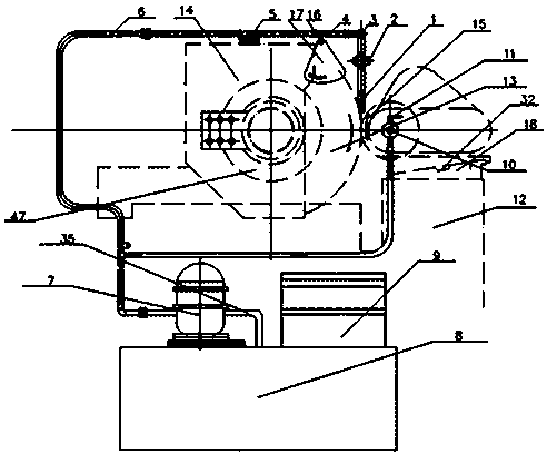 High-precision universal cylindrical grinder and cooling system