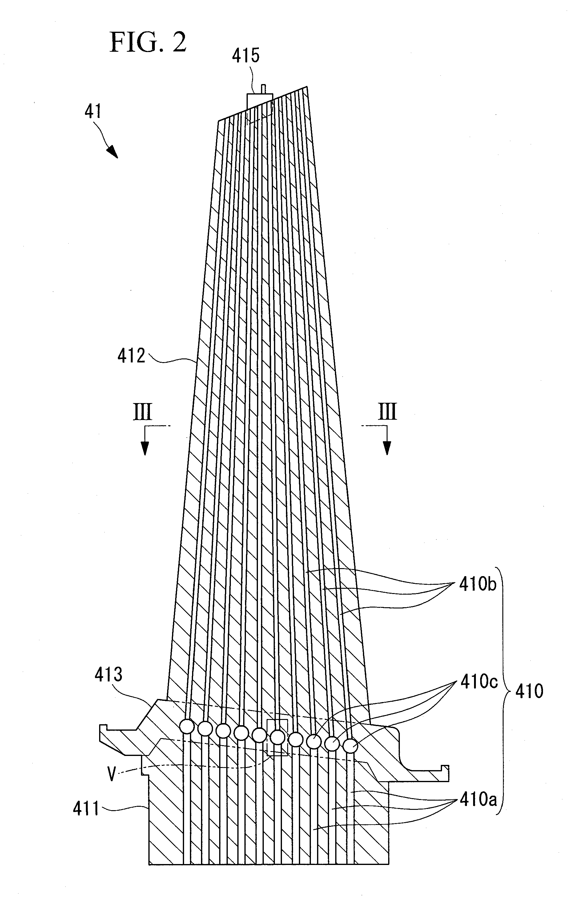 Gas turbine blade, manufacturing method therefor, and gas turbine using turbine blade