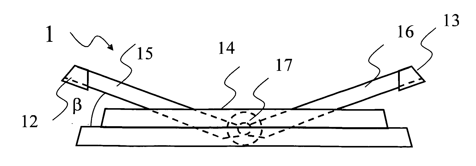 Flat screen display device