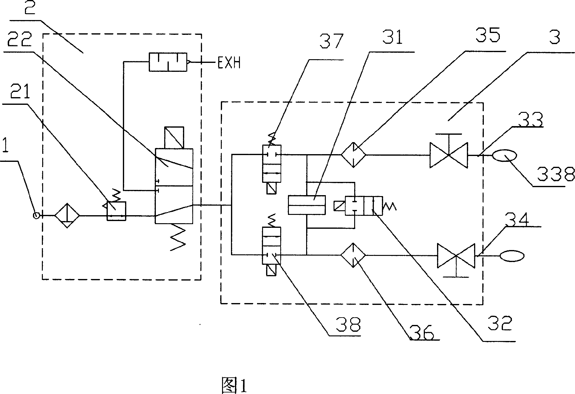 Auto-controlled gas liquid two purpose leakage detector