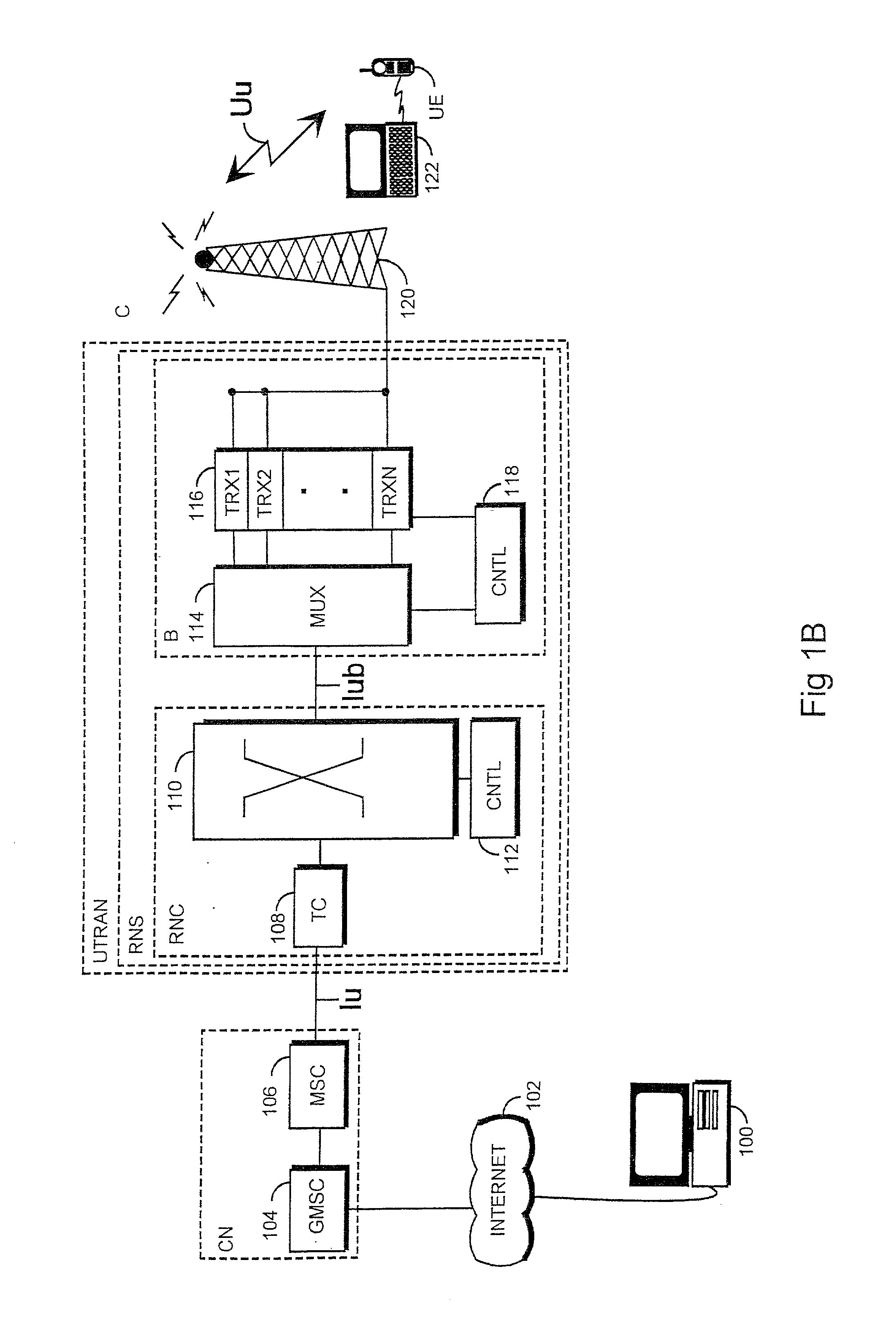 Method and radio system for digital signal transmission