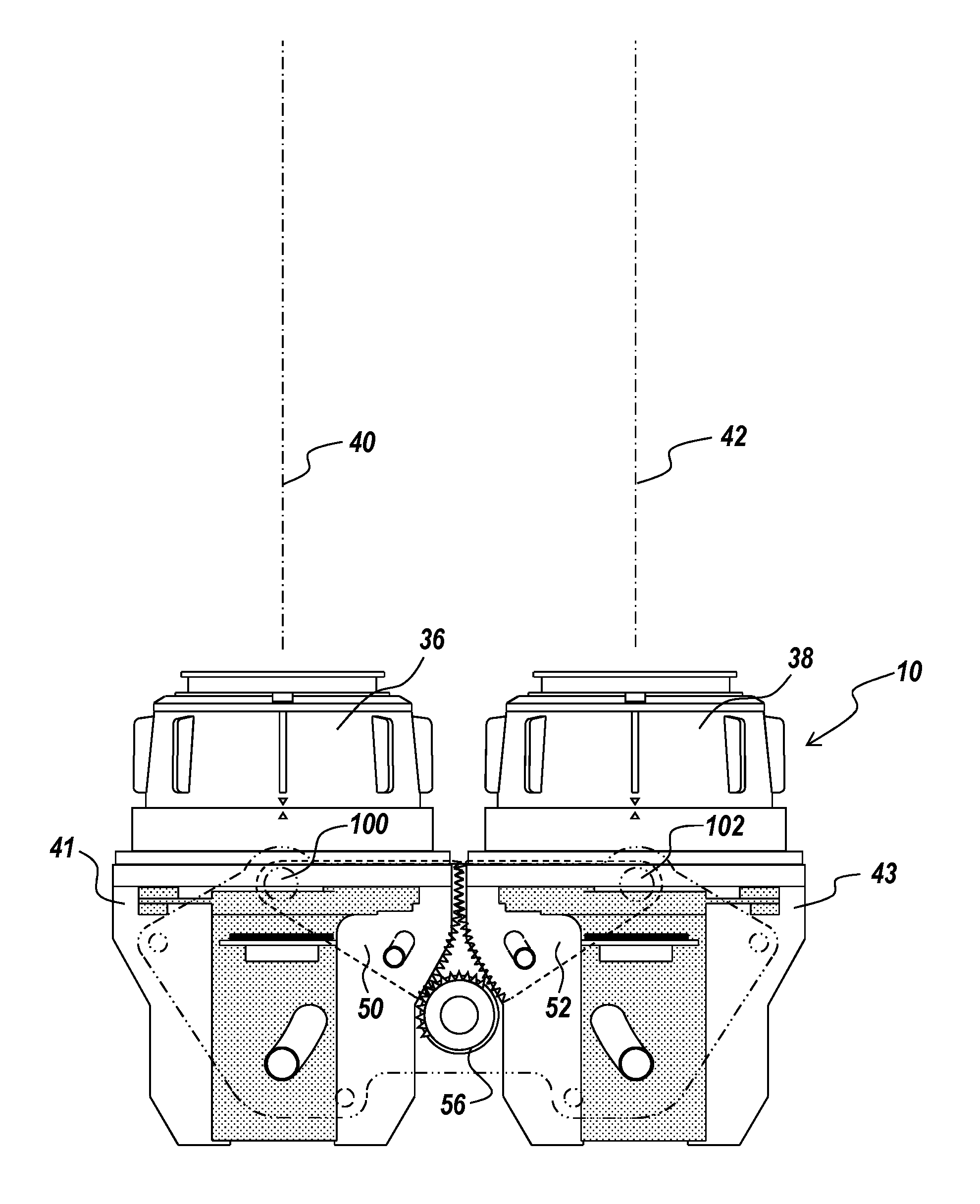 Corrolated control for close focus stereoscopic viewing