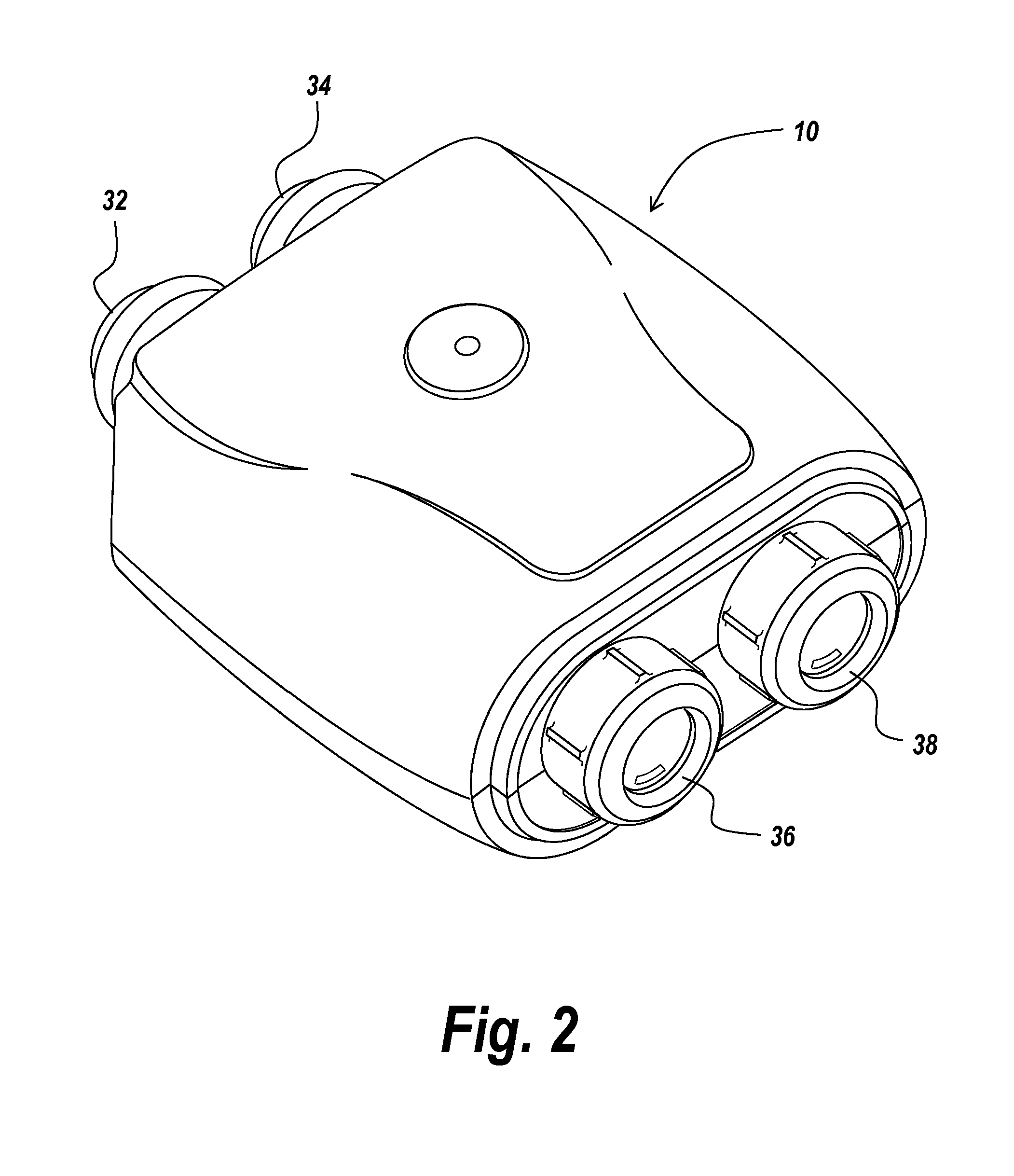 Corrolated control for close focus stereoscopic viewing