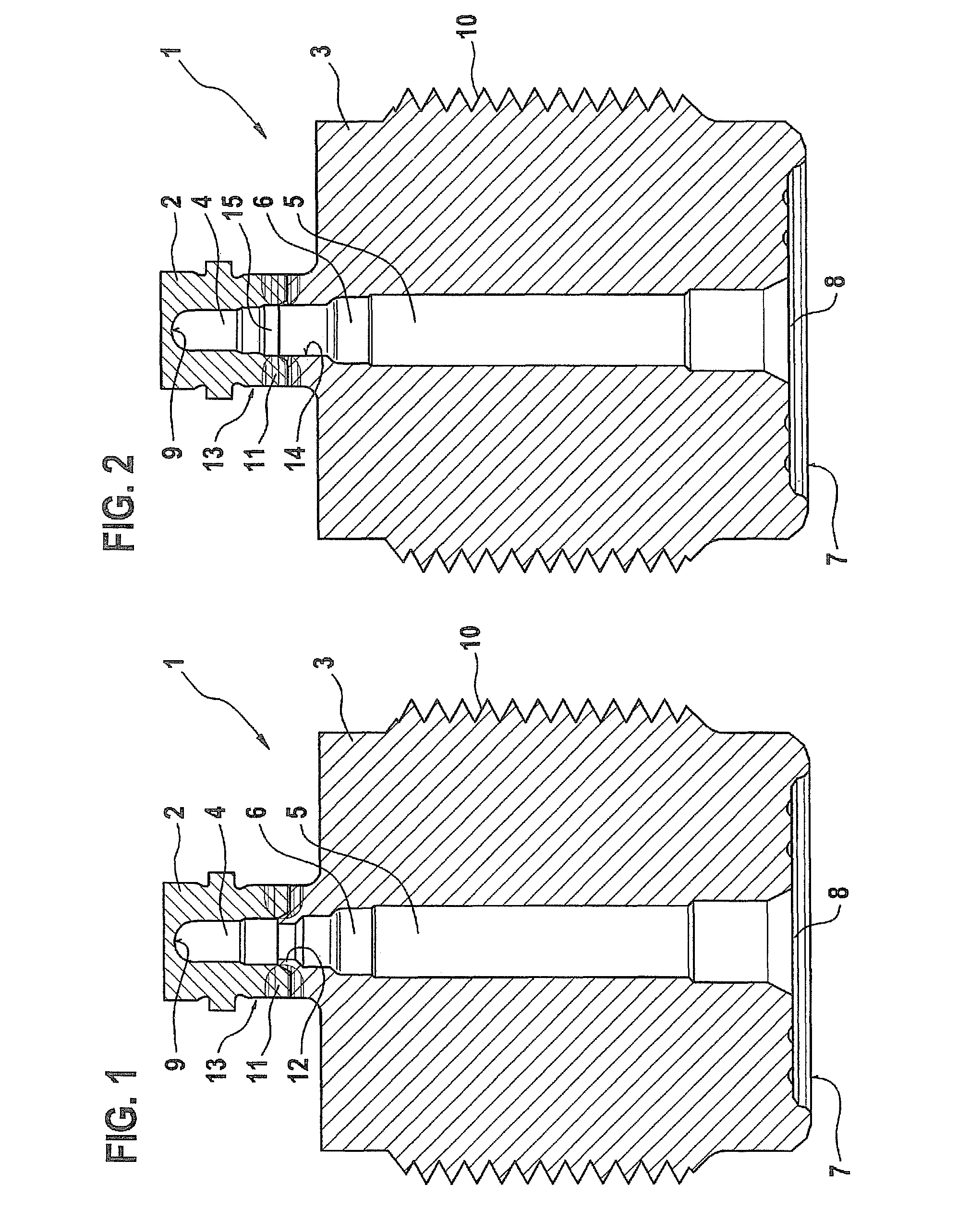 Method for producing a pressure sensor assembly and pressure sensor assembly