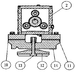 Special device for machining non-circular holes by utilizing common lathe through improvement