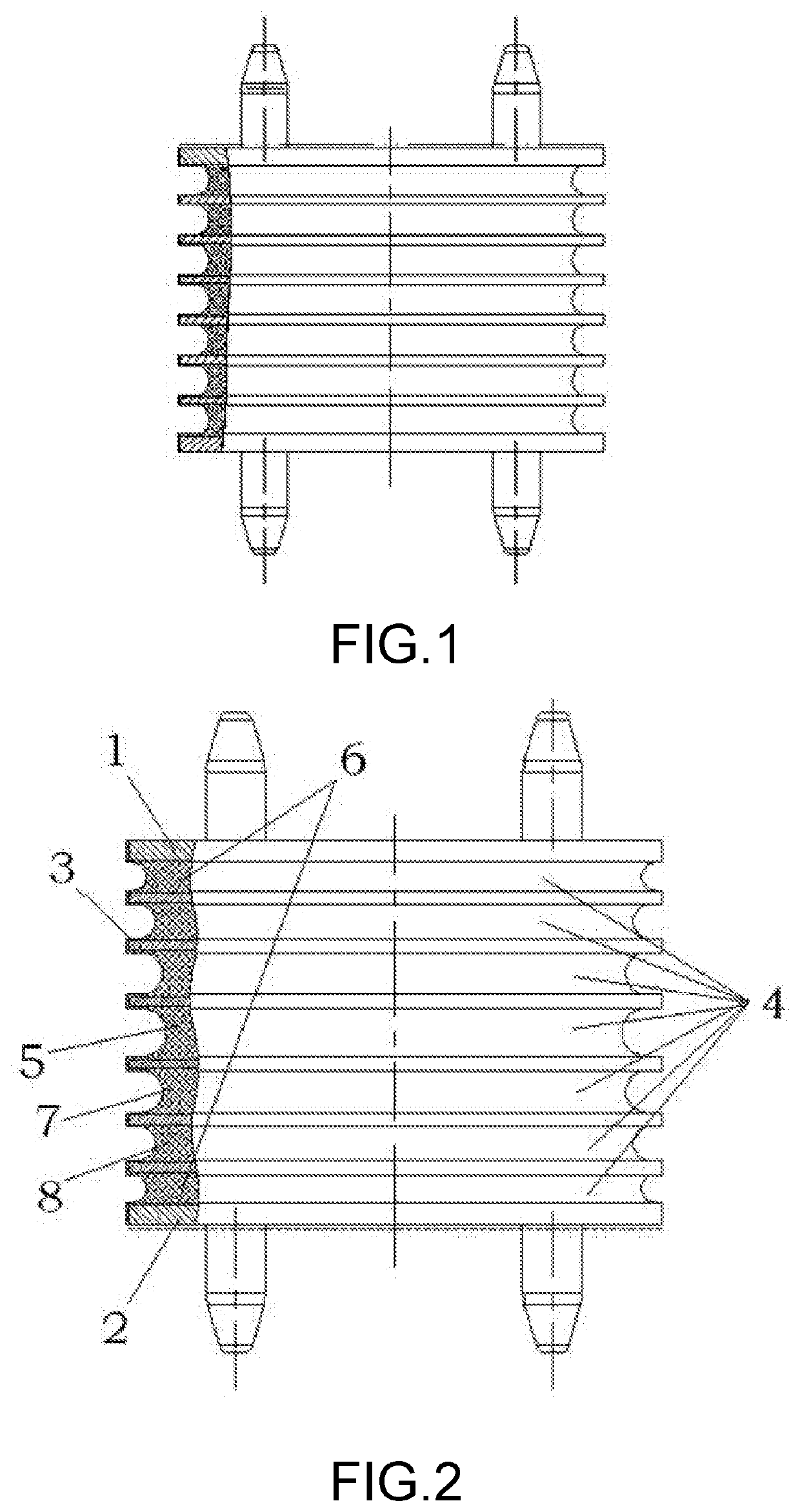 Method for improving fatigue resistance performance of locomotive rubber-metal pad and locomotive rubber-metal pad