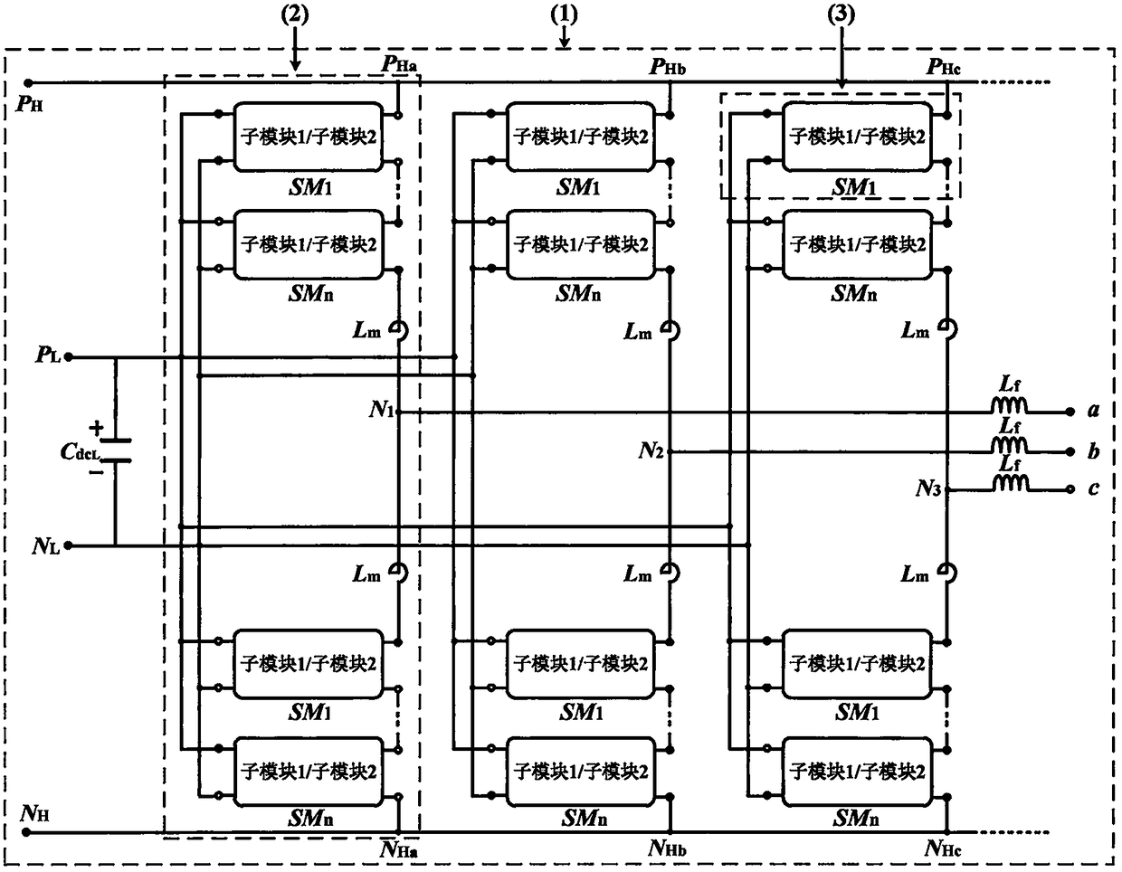 Isolated modular multi-level converter