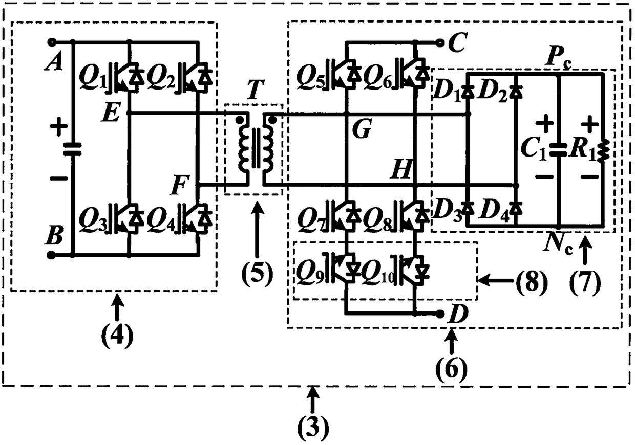 Isolated modular multi-level converter