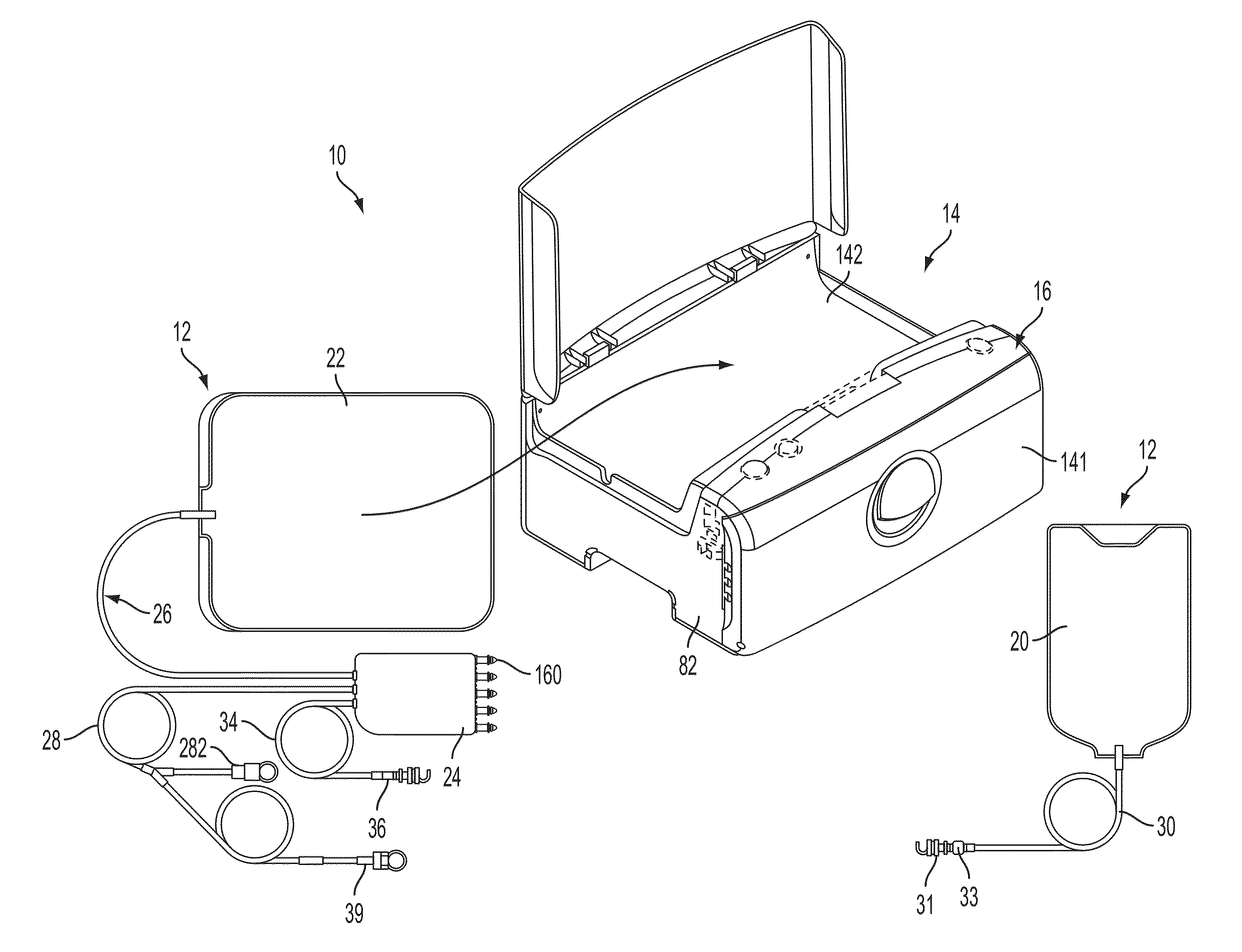 Medical Treatment System and Methods Using a Plurality of Fluid Lines