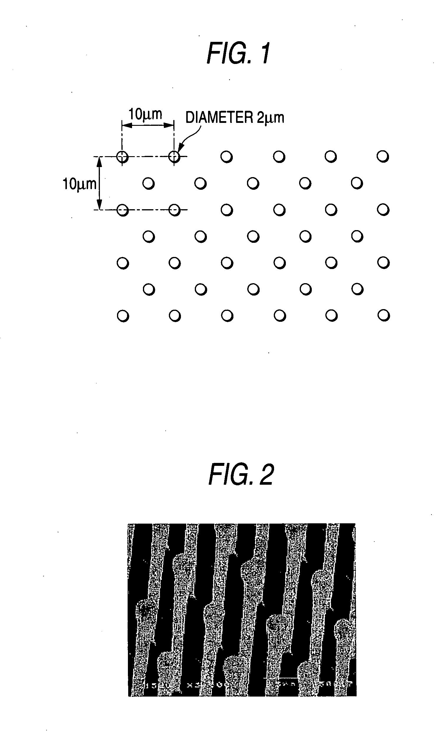 Filter for separating blood cells