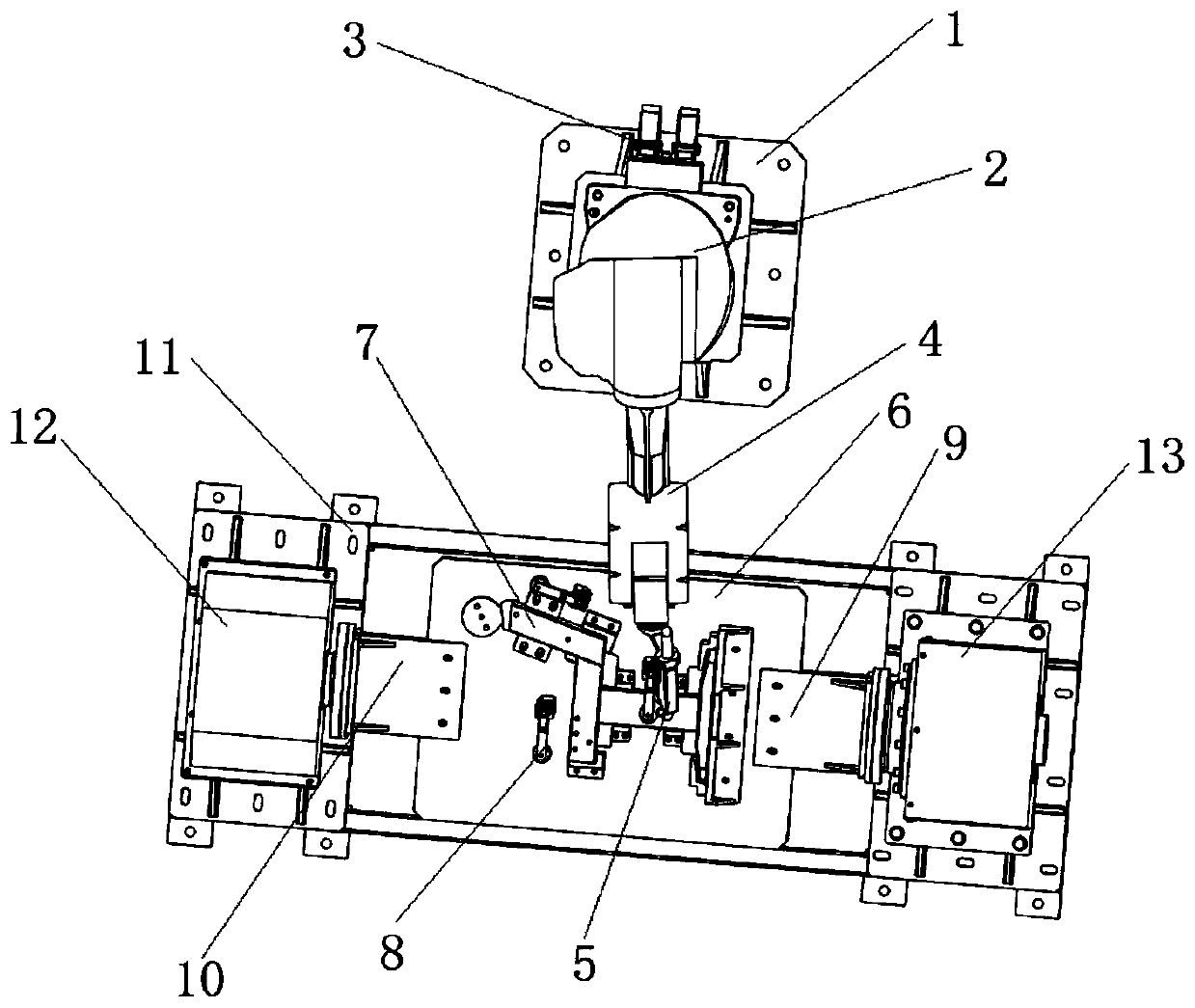 Omnibearing adjustable welding robot and using method