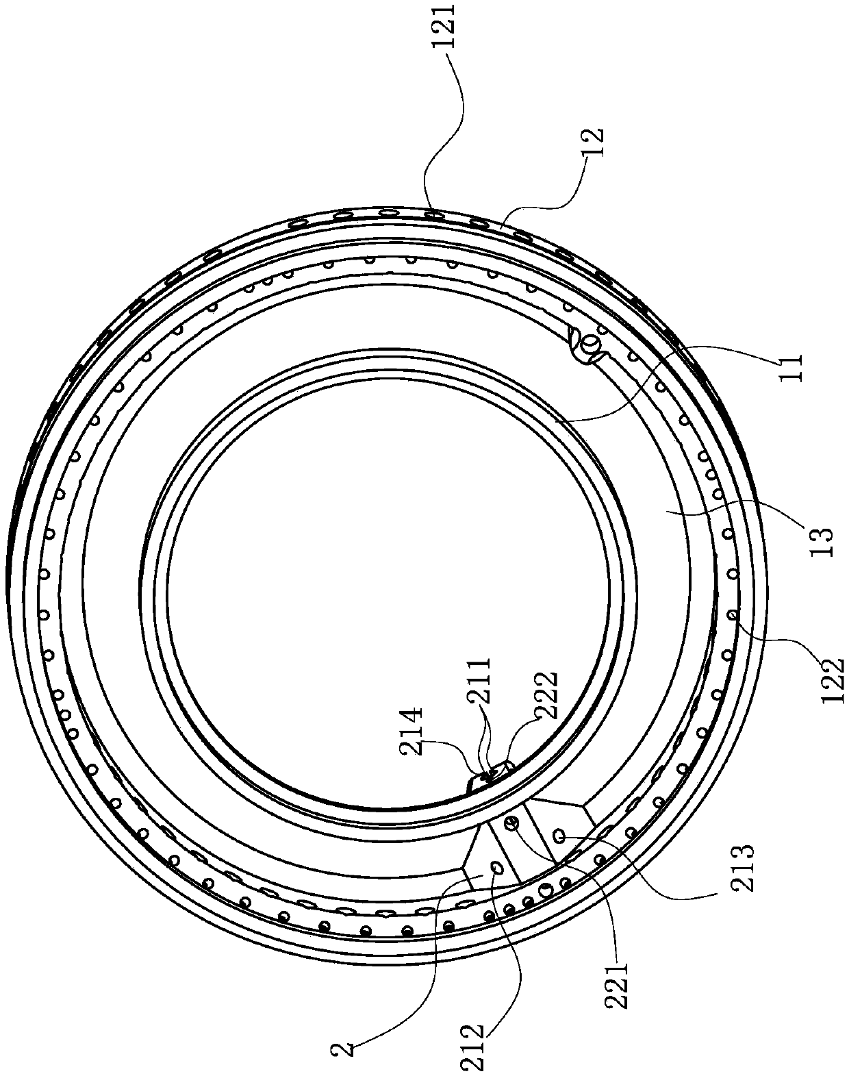 Burner cap used for gas stove