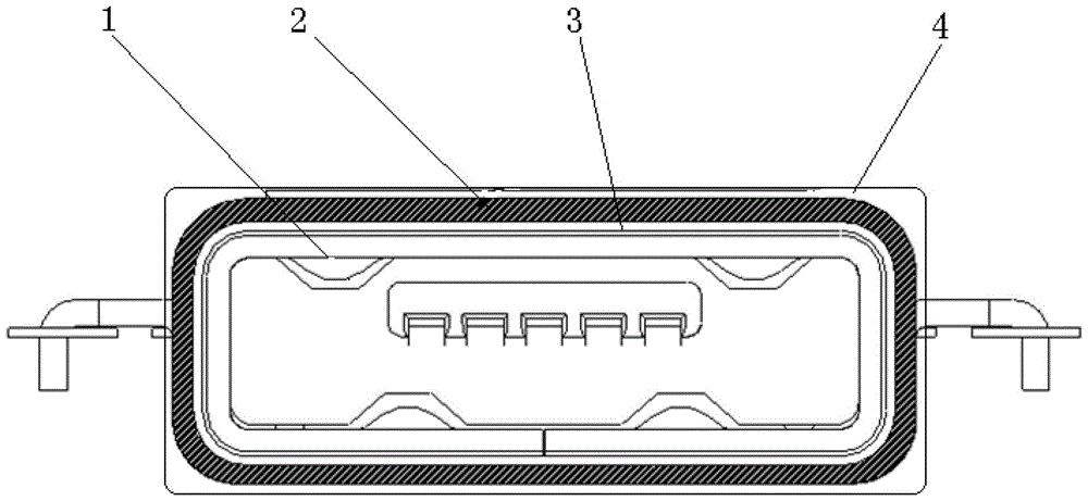 A usb interface component and manufacturing method thereof