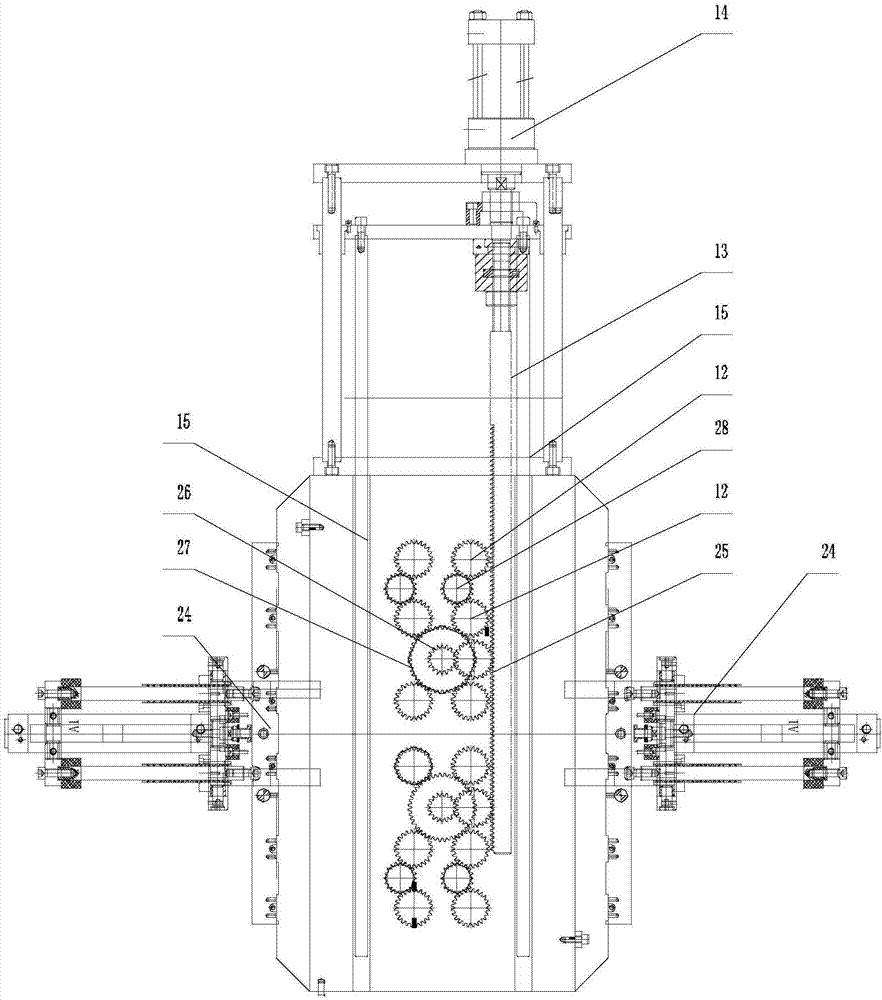 Injection mold with deep-thread bottle cap