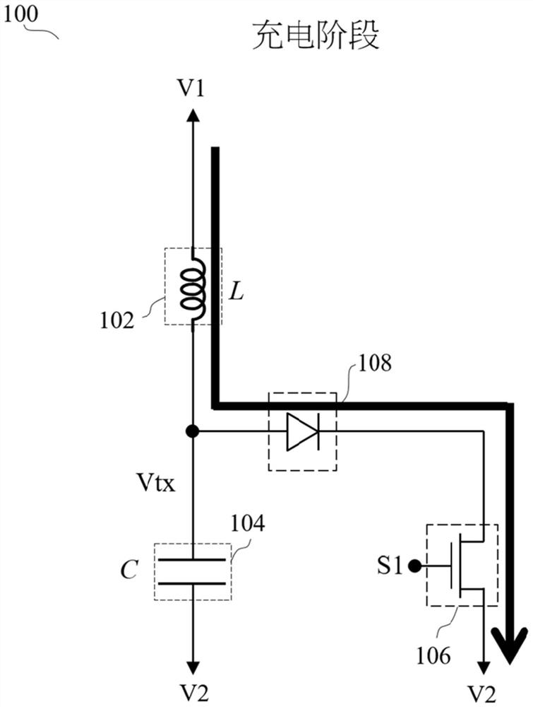 Sine wave pulse signal generation circuit and related electronic device