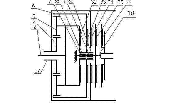 Electric stepless speed changer with three-gear speed change function and power drive mode thereof