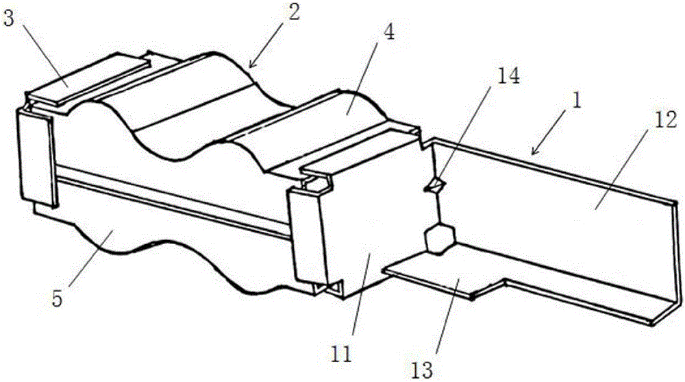 Processing method of automobile collision box