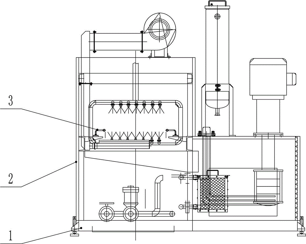 Full-automatic cleaning oil-coating device