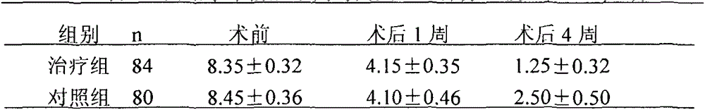 Traditional Chinese medicine preparation for treating postoperative lower limb tingling pain of lumbar spinal stenosis in elderly patients