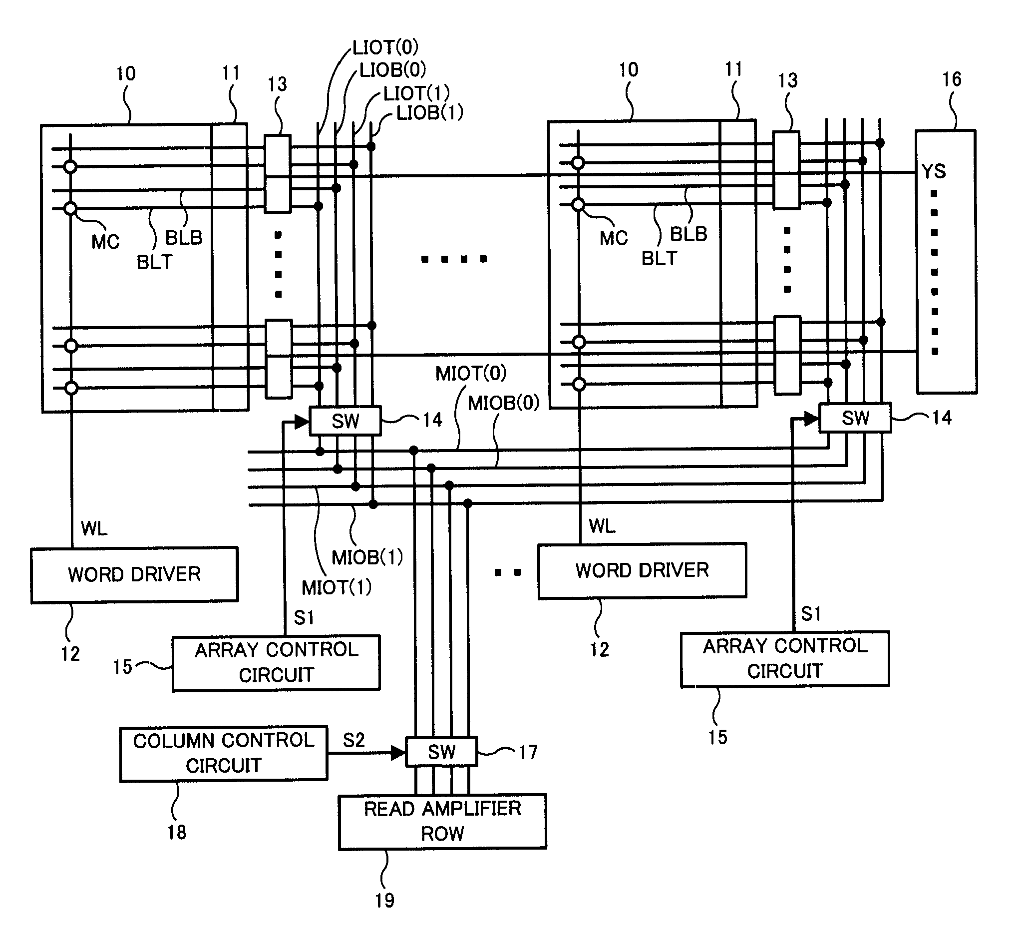 Semiconductor device and data processing system comprising semiconductor device