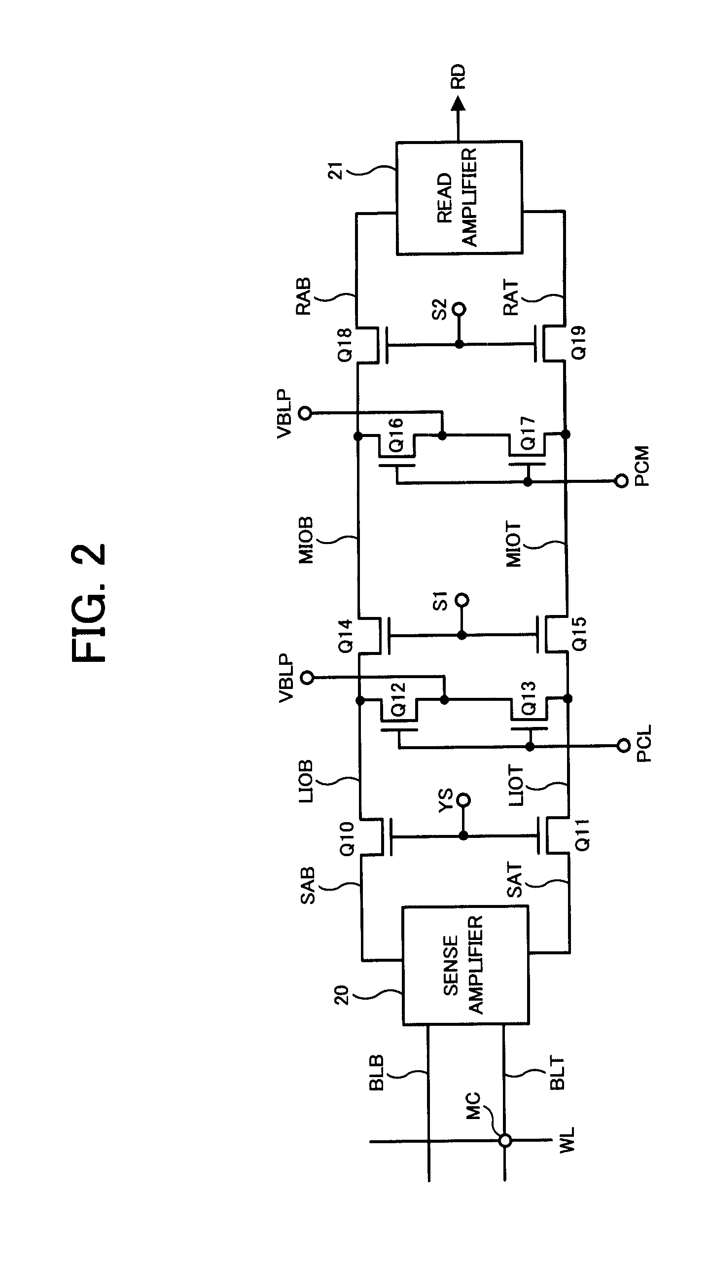 Semiconductor device and data processing system comprising semiconductor device