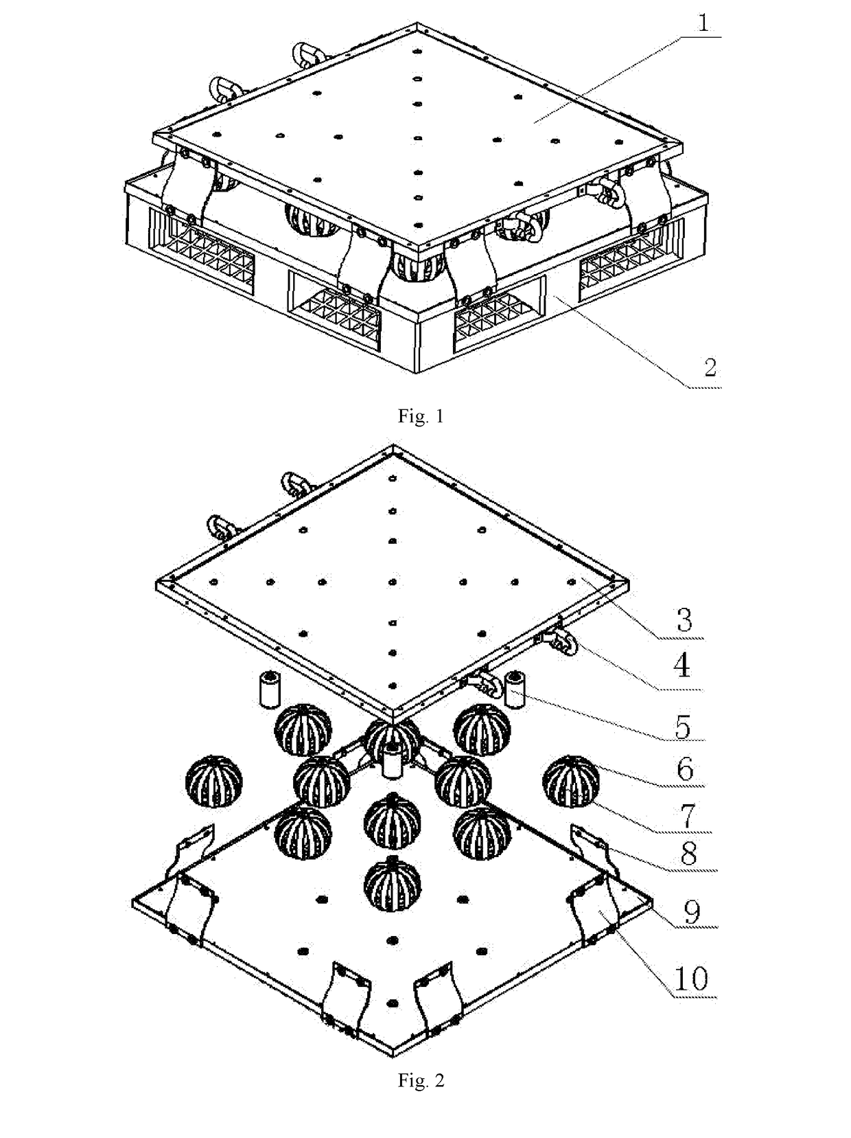 Vibration Isolation Pallet