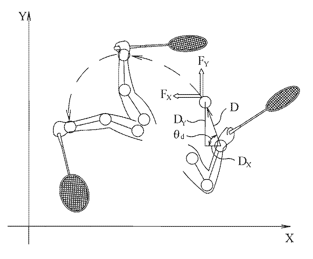 Method and system for monioring sport related fitness by estimating muscle power and joint force of limbs