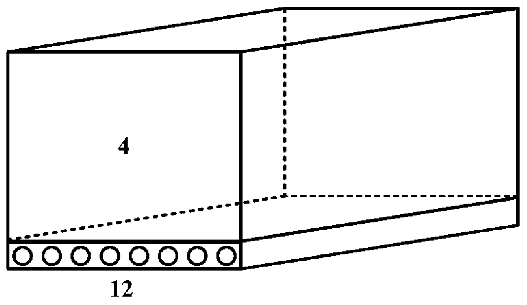 An electric vehicle air conditioning system using capillary network radiating ends