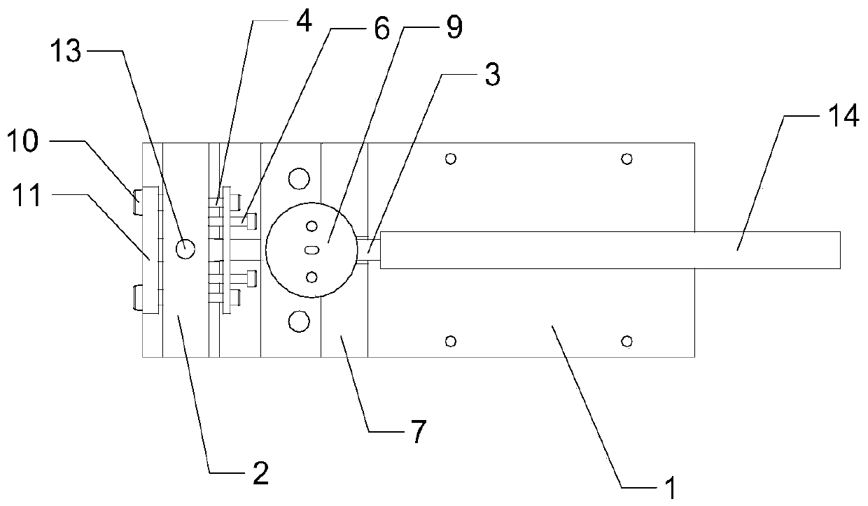 Pipe opening device and hole opening method