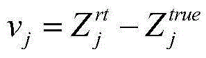 Power distribution network state estimation method based on maximum likelihood estimation theory