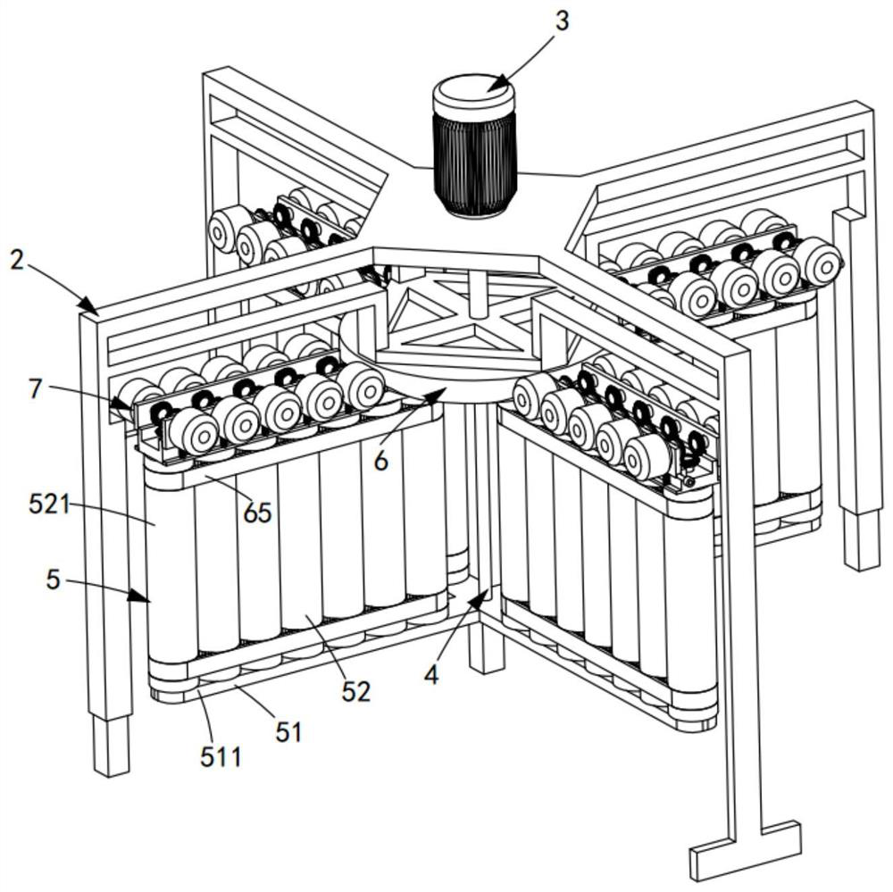 An automatic reversing device for packing boxes