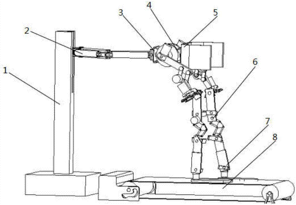 Wearable exoskeleton lower limb rehabilitation robot