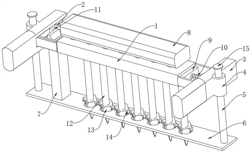 Seedling raising device for flower seedlings