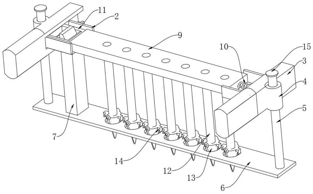 Seedling raising device for flower seedlings