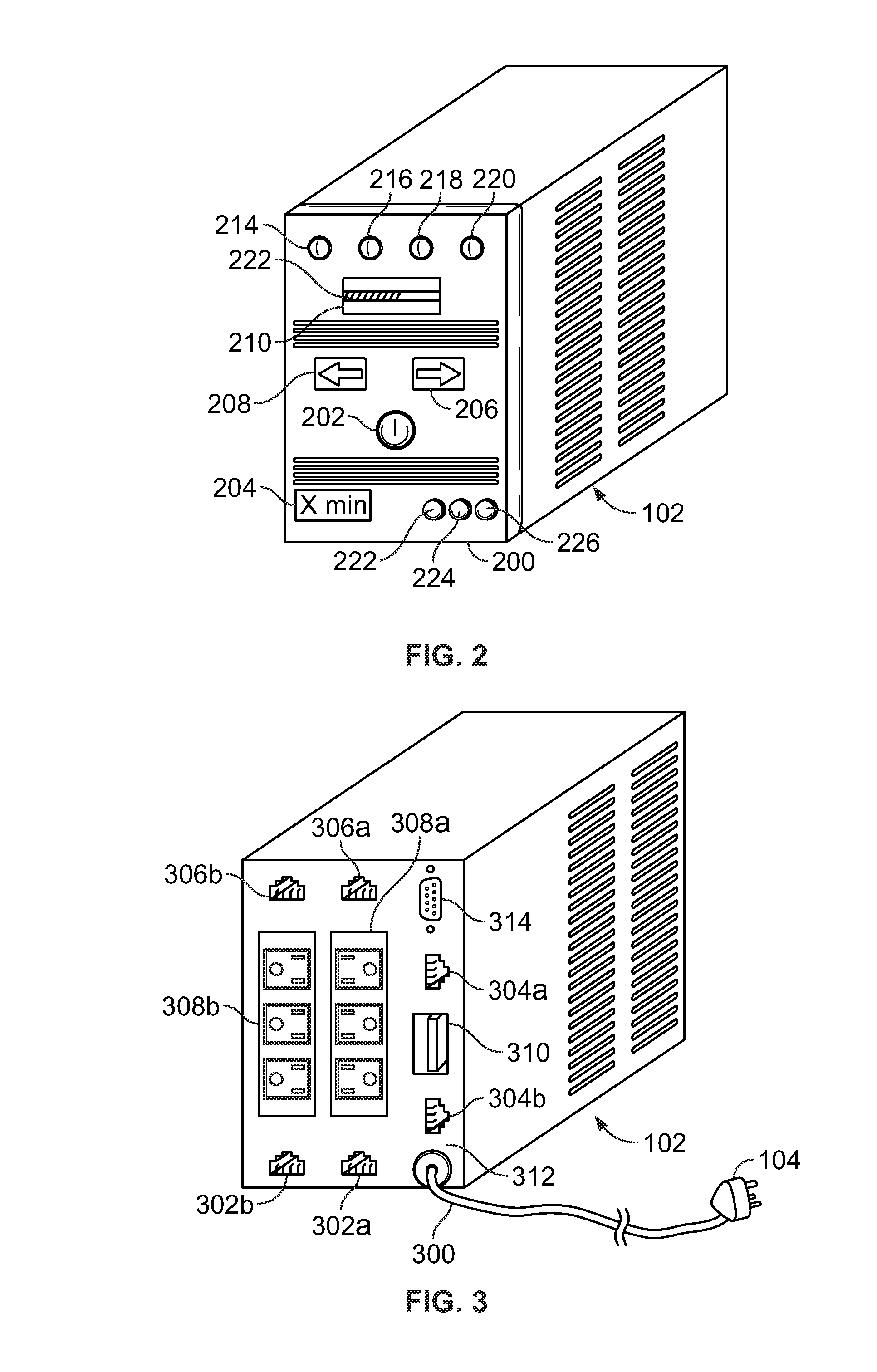 Estimated remaining life of a battery included in an uninterruptible power supply