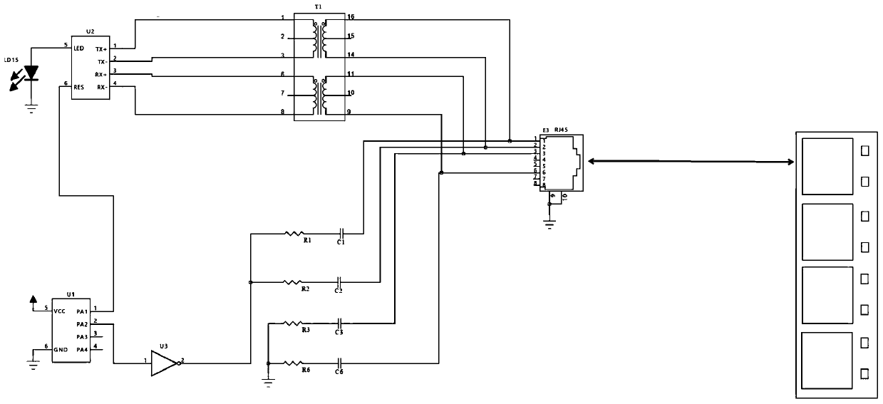 Novel digital network hunting device and method